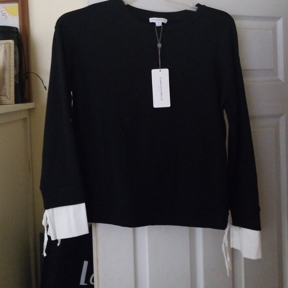 Caroline Belle sweater blouse